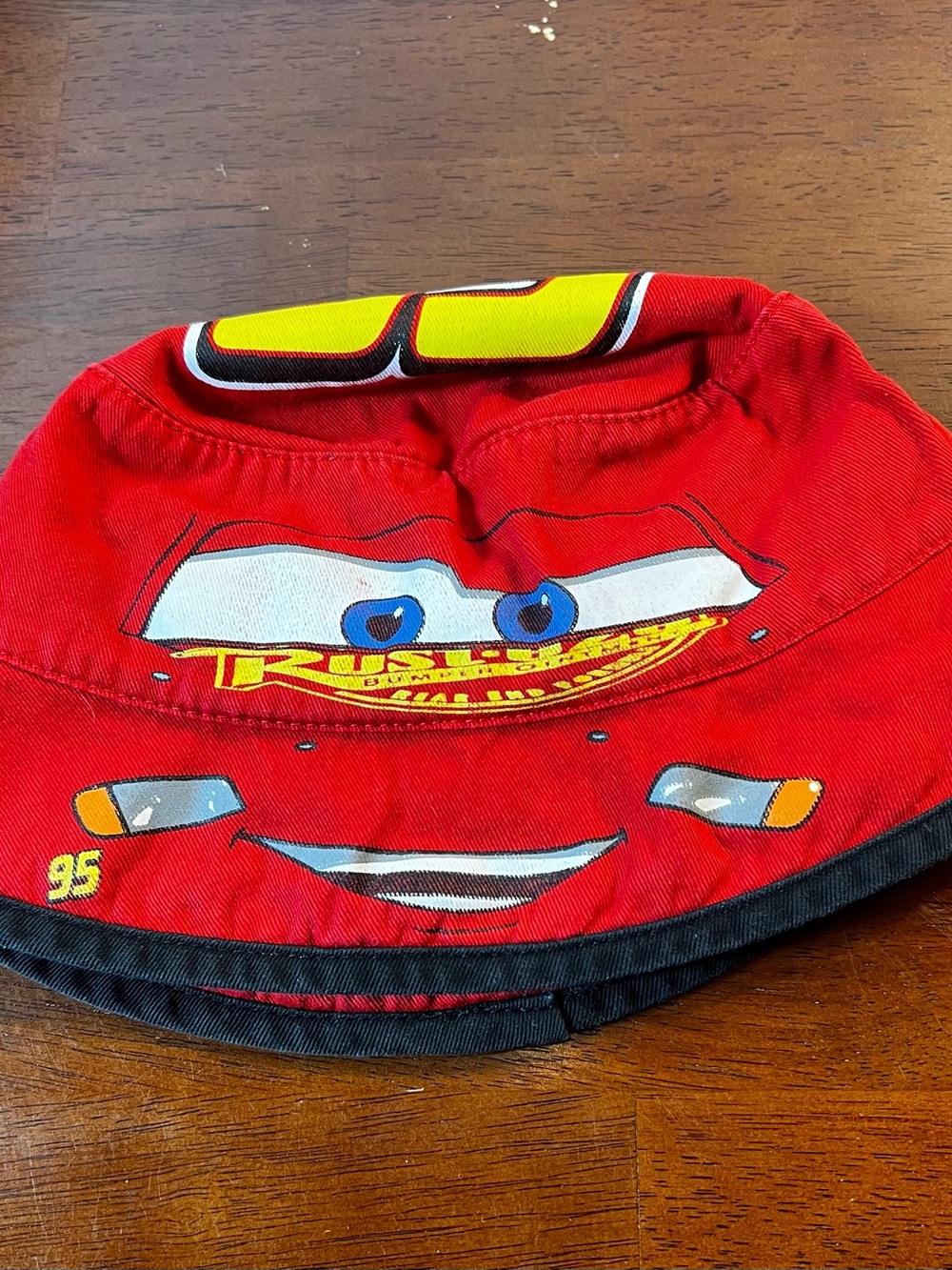 Disney Red Lightning McQueen Kids Bucket Hat
